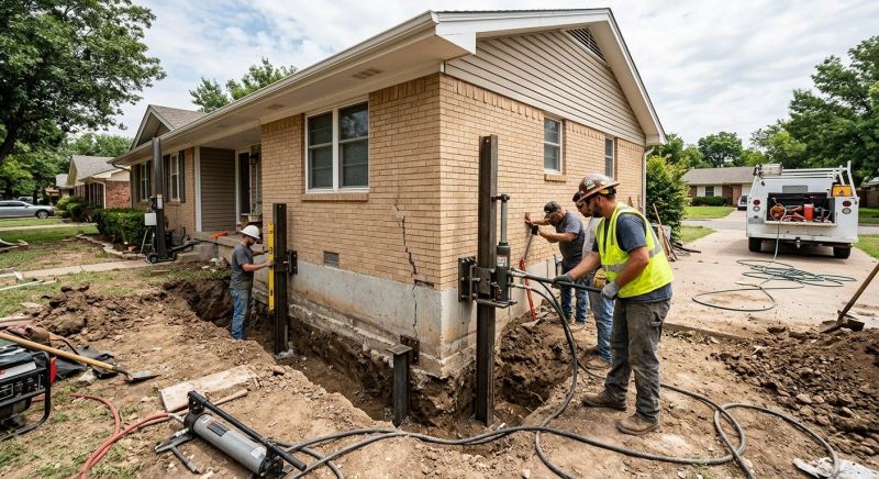 Settling Foundation Service in Tecumseh, MI