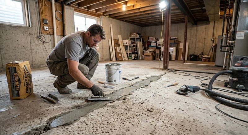 Slab Foundation Repair in Lenawee County, MI