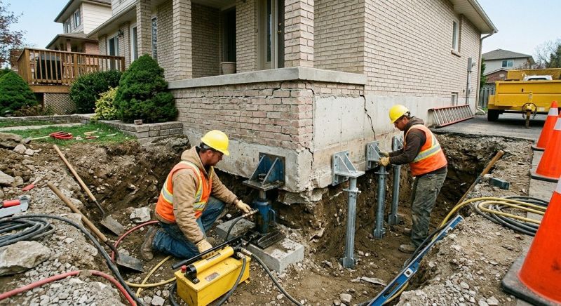Structural Foundation Repair in Brooklyn, MI