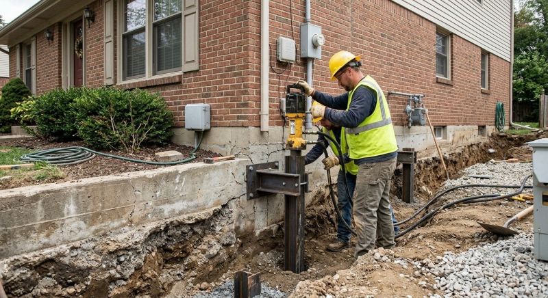 Structural Foundation Repair in Dundee, MI