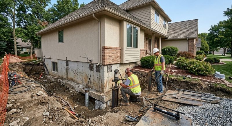 Structural Foundation Repair in Manchester, MI