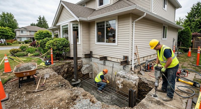 Structural Foundation Repair in Milan, MI
