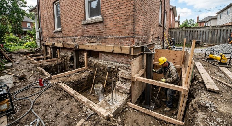 Structural Underpinning in Lenawee County, MI